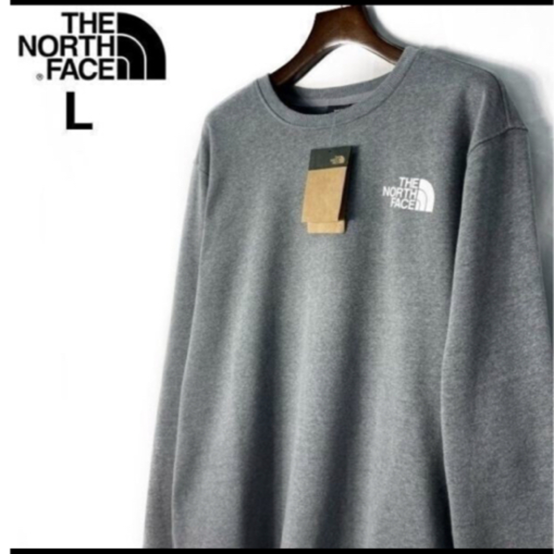 THE NORTH FACE(ザノースフェイス)の美品 THE NORTH FACE スウェット セットアップ(L)グレー メンズのトップス(スウェット)の商品写真