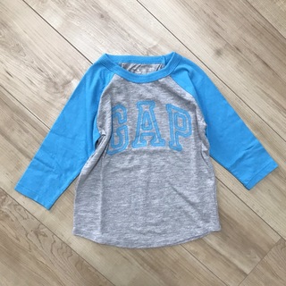 ベビーギャップ(babyGAP)のbabyGAP   5.7部袖ロンT   長袖トップス  ラグラン Tシャツ(Tシャツ/カットソー)