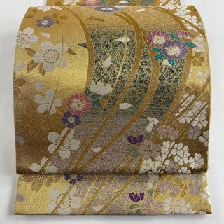 袋帯 美品 秀品 六通 正絹 【中古】(帯)