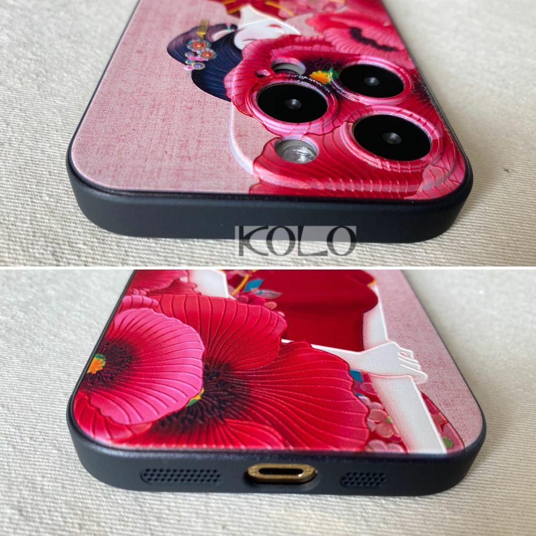 KOLO【虞美人】iPhone XR ケース iPhoneケース iPhonex スマホ/家電/カメラのスマホアクセサリー(その他)の商品写真