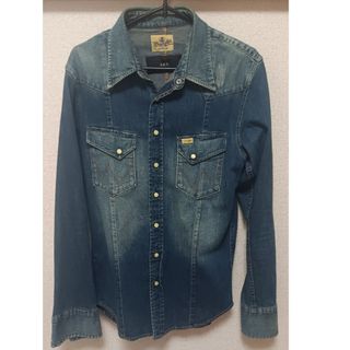 ラングラー(Wrangler)のAKM別注Wranglerウエスタンデニムシャツ(シャツ)