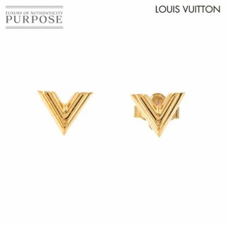 新品同様 ルイ ヴィトン LOUIS VUITTON ピアス エセンシャル V ゴールド M68153 アクセサリー VLP 90229536