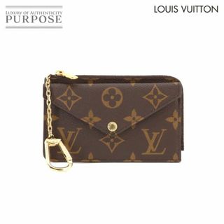 LOUIS VUITTON - 新品同様 ルイ ヴィトン LOUIS VUITTON モノグラム カードケース ポルトカルト レクト ヴェルソ コインケース ブラウン M69431 VLP 90231401