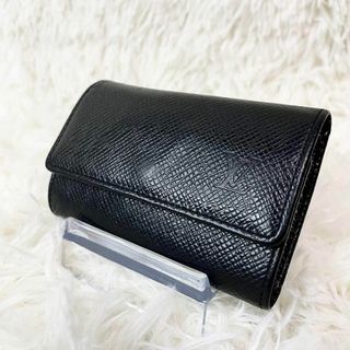 LOUIS VUITTON - 美品　ヴィトン　6連キーケース　タイガ　ミュルティクレ　ユニセックス　黒