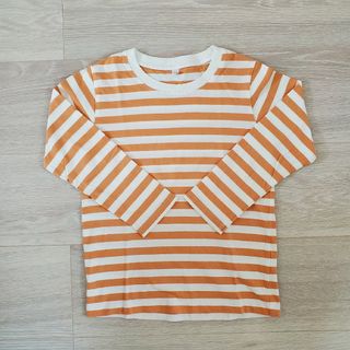 MUJI (無印良品) - 無印良品☆長袖Tシャツ　110cm