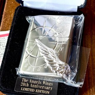 ジッポー(ZIPPO)のZippo 限定 エンジェルウィング 20周年記念 プラチナミラー ジッポー(タバコグッズ)