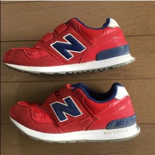 ニューバランス(New Balance)のニューバランス　スニーカー　313    18cm   赤(スニーカー)