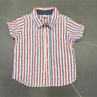 ベビーギャップ(babyGAP)のGAPシャツ☆80サイズ(シャツ/カットソー)