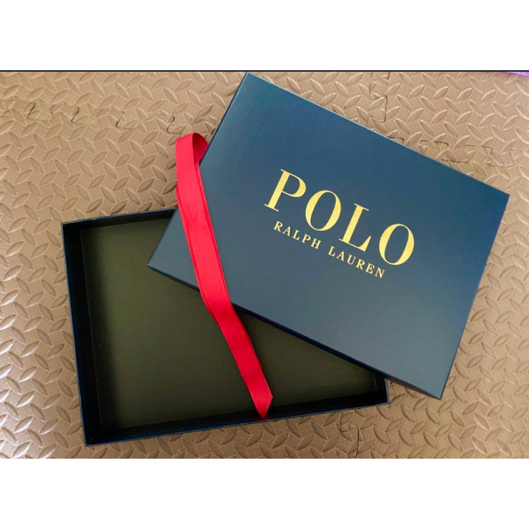 Ralph Lauren(ラルフローレン)の【最終値下げ】POLO ラルフローレン ラッピング箱 インテリア/住まい/日用品のオフィス用品(ラッピング/包装)の商品写真