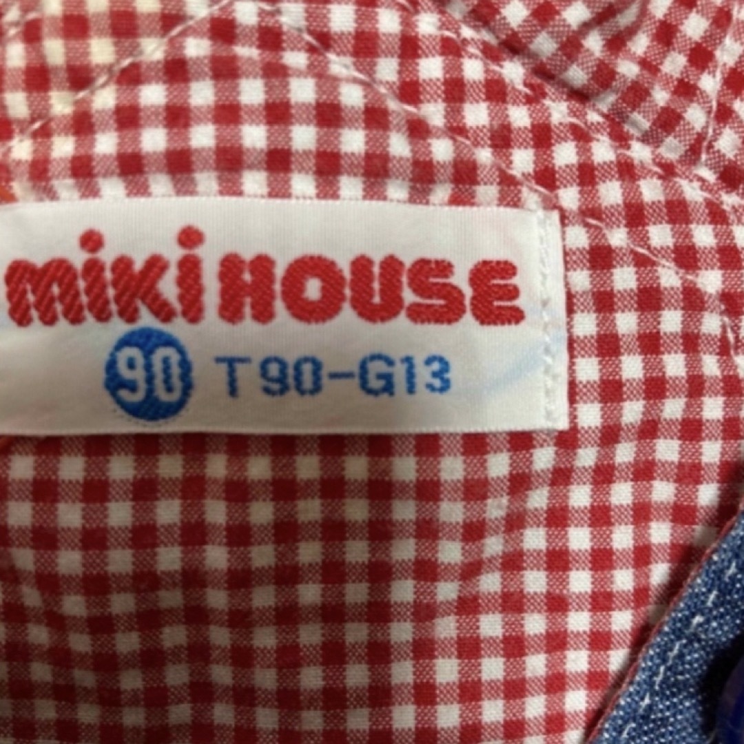 mikihouse(ミキハウス)のミキハウス　ショートオール　90 キッズ/ベビー/マタニティのキッズ服男の子用(90cm~)(パンツ/スパッツ)の商品写真