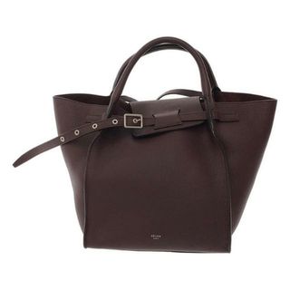 セリーヌ(celine)の【美品】  CELINE / セリーヌ | ビッグバッグ スモール 2Wayショルダーバッグ サプルグレインドカーフスキン | ワインレッド | レディース(ショルダーバッグ)