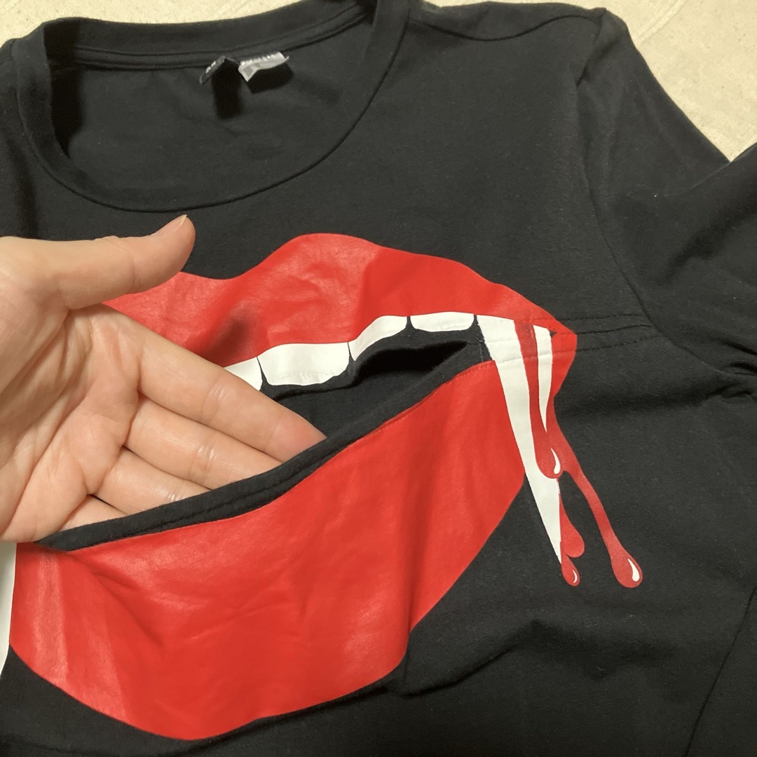 H&M(エイチアンドエム)のH＆M   ロンT レディースのトップス(Tシャツ(長袖/七分))の商品写真