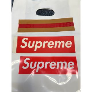 シュプリーム(Supreme)の★ 初期SUPREMEステッカー　レアGUCCIステッカー　ショッパー3点セット(その他)