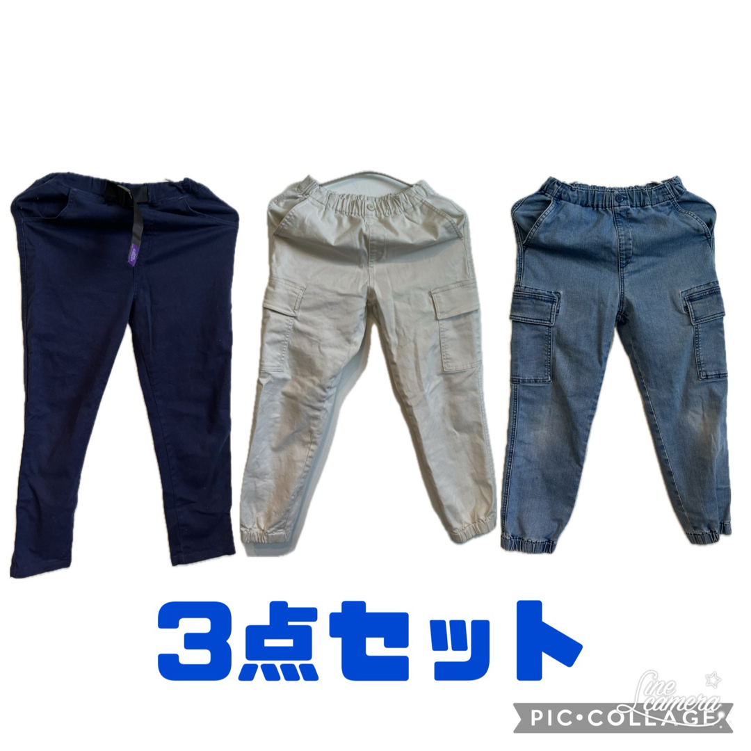 UNIQLO(ユニクロ)の子供　ズボン　140 キッズ/ベビー/マタニティのキッズ服男の子用(90cm~)(その他)の商品写真