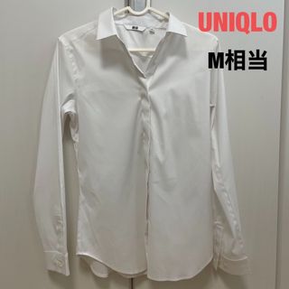 ユニクロ(UNIQLO)の値下げしました！【UNIQLO】スーピマコットンストレッチスキッパーシャツ(シャツ/ブラウス(長袖/七分))