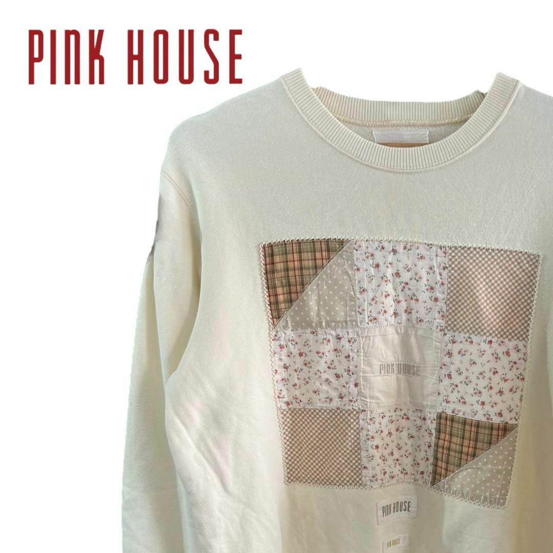 PINK HOUSE(ピンクハウス)のピングハウス　スウェット　トレーナー レディースのトップス(トレーナー/スウェット)の商品写真