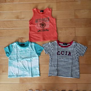 コムサイズム(COMME CA ISM)の子供用Tシャツ 3枚セット COMME CA ISM コムサイズム(Tシャツ/カットソー)