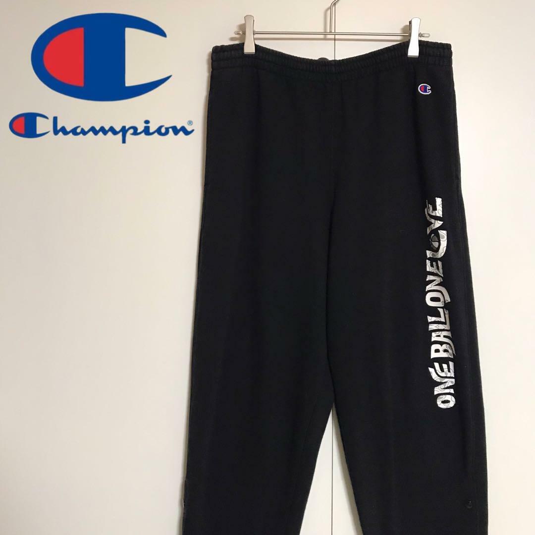 Champion(チャンピオン)の【人気L】チャンピオン　サイドスリット入りスウェットパンツ　バスケ　A938 メンズのパンツ(その他)の商品写真