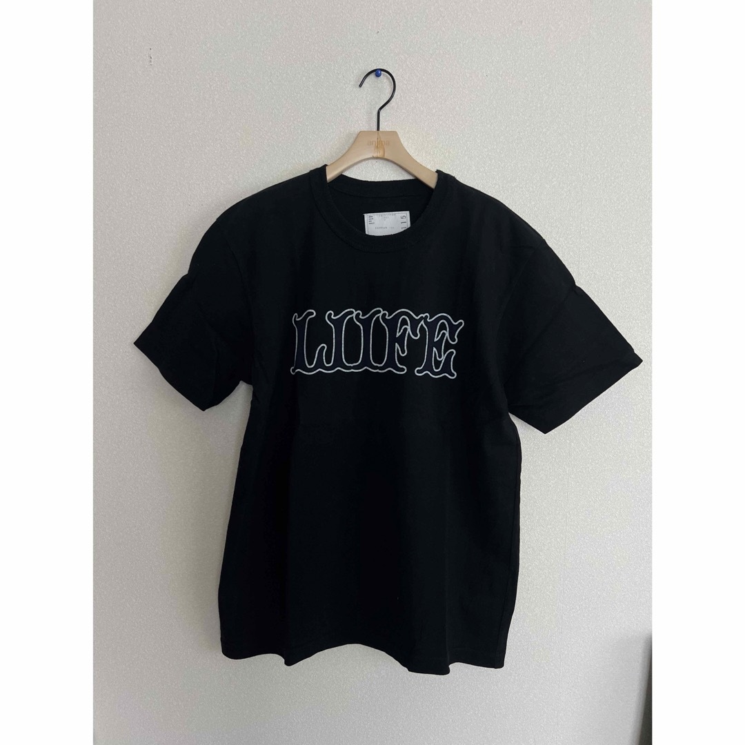 sacai(サカイ)のSACAI  ブラックTシャツ 2 メンズのトップス(Tシャツ/カットソー(半袖/袖なし))の商品写真