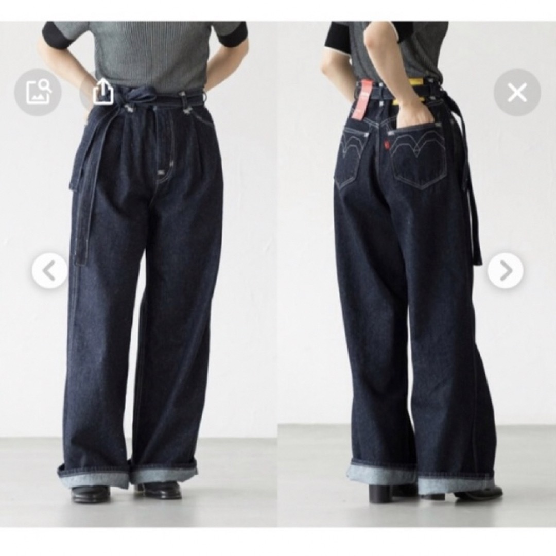 Levi's(リーバイス)のリーバイスレッド　ワイドルーズ　27 レディースのパンツ(デニム/ジーンズ)の商品写真