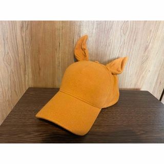 【JRA】ウマ耳キャップ新品 未使用 茶色 非売品(アクセサリー)