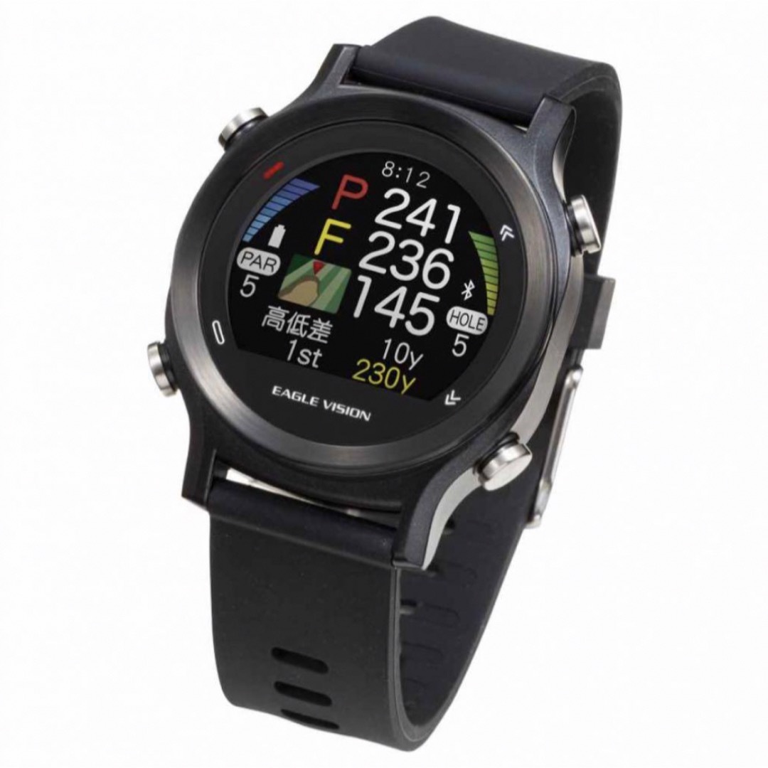 朝日ゴルフ(アサヒゴルフ)のアサヒゴルフ EAGLE VISION watch ACE EV-933 BK スポーツ/アウトドアのゴルフ(その他)の商品写真