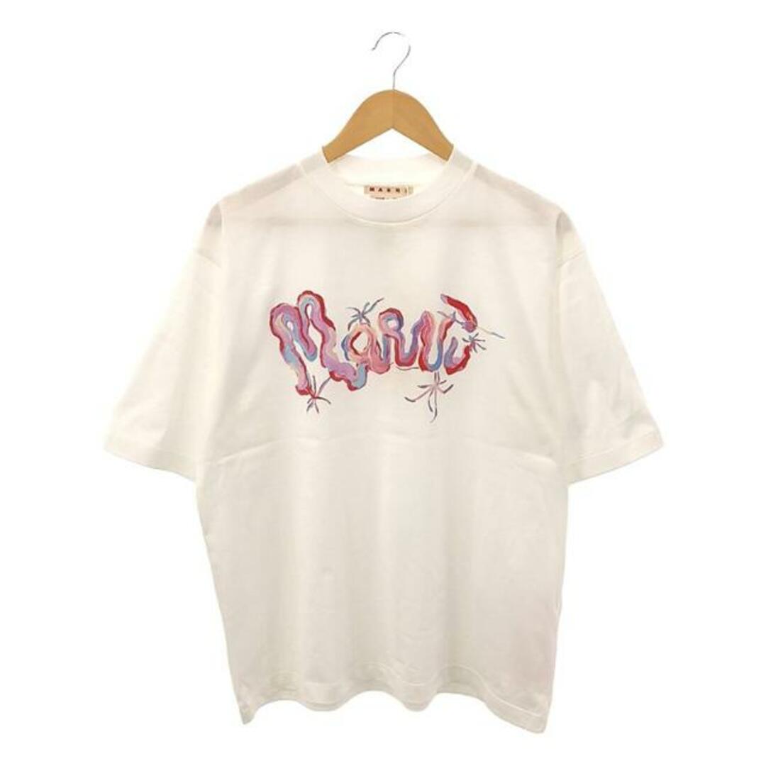 Marni(マルニ)の【新品】  MARNI / マルニ | 2023SS | WHIRLプリント Tシャツ | 46 | ホワイト | メンズ メンズのトップス(Tシャツ/カットソー(半袖/袖なし))の商品写真