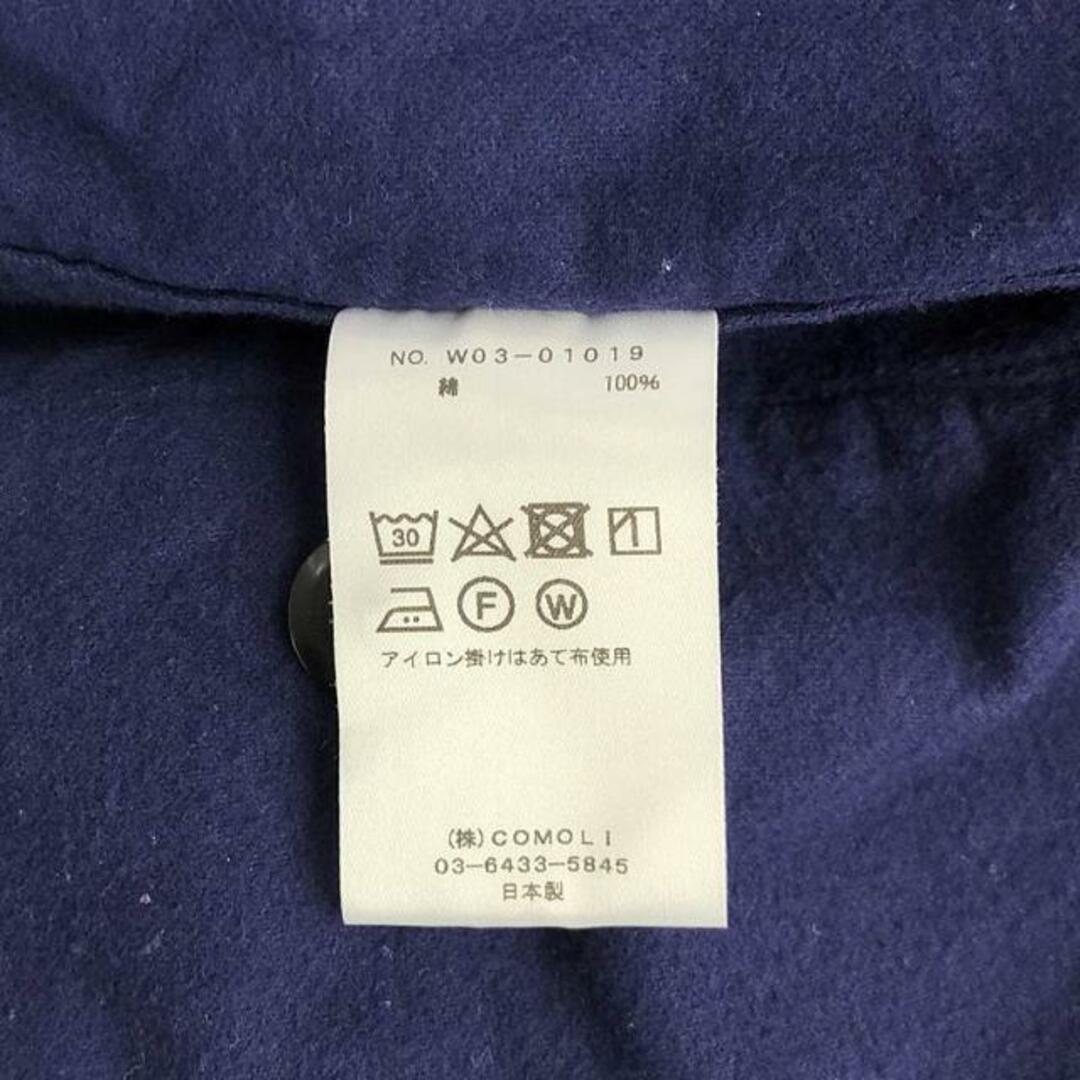 COMOLI - COMOLI / コモリ | 2022AW | コットンネル ワーク COMOLI - COMOLI / コモリ | 2022AW | コットンネル ワーク