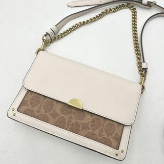 コーチ(COACH)の激レア✨ コーチ　ショルダーバッグ ドリーマー チェーン 2way シグネチャー(ショルダーバッグ)