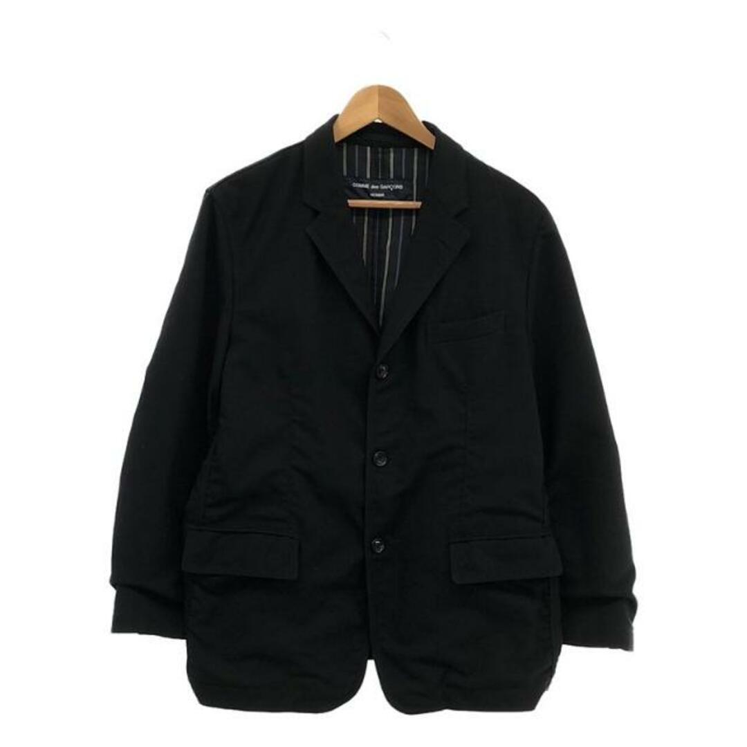 COMME des GARCONS HOMME(コムデギャルソンオム)のCOMME des GARCONS HOMME / コムデギャルソンオム | 2006SS | ポリエステル 3B テーラードジャケット | L | ブラック | メンズ メンズのジャケット/アウター(その他)の商品写真