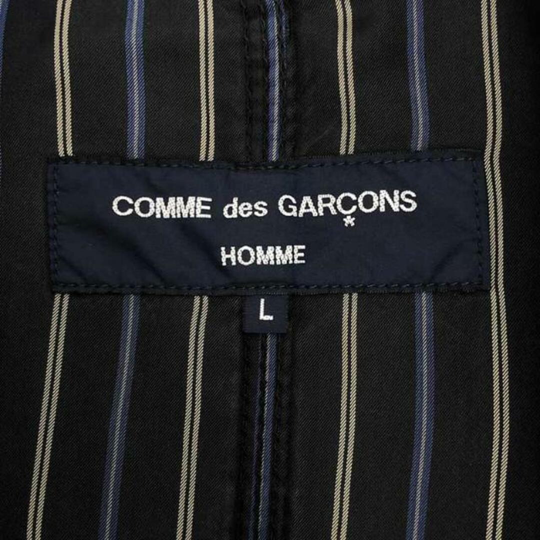 COMME des GARCONS HOMME(コムデギャルソンオム)のCOMME des GARCONS HOMME / コムデギャルソンオム | 2006SS | ポリエステル 3B テーラードジャケット | L | ブラック | メンズ メンズのジャケット/アウター(その他)の商品写真