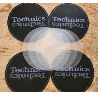 テクニクス(Technics)の【美品】Technics テクニクス　ターンテーブル　スリップマット　4枚セット(ターンテーブル)