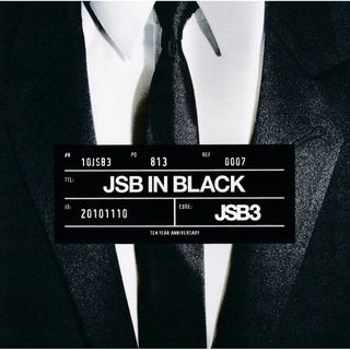 W12653 JSB IN BLACK / 三代目 J SOUI BROTHERS from EXILE TRIBE 中古CD(ポップス/ロック(邦楽))