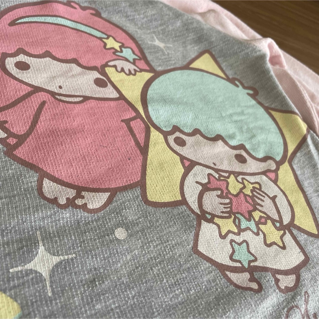 キキララ　長袖トップス　110 キッズ/ベビー/マタニティのキッズ服女の子用(90cm~)(Tシャツ/カットソー)の商品写真