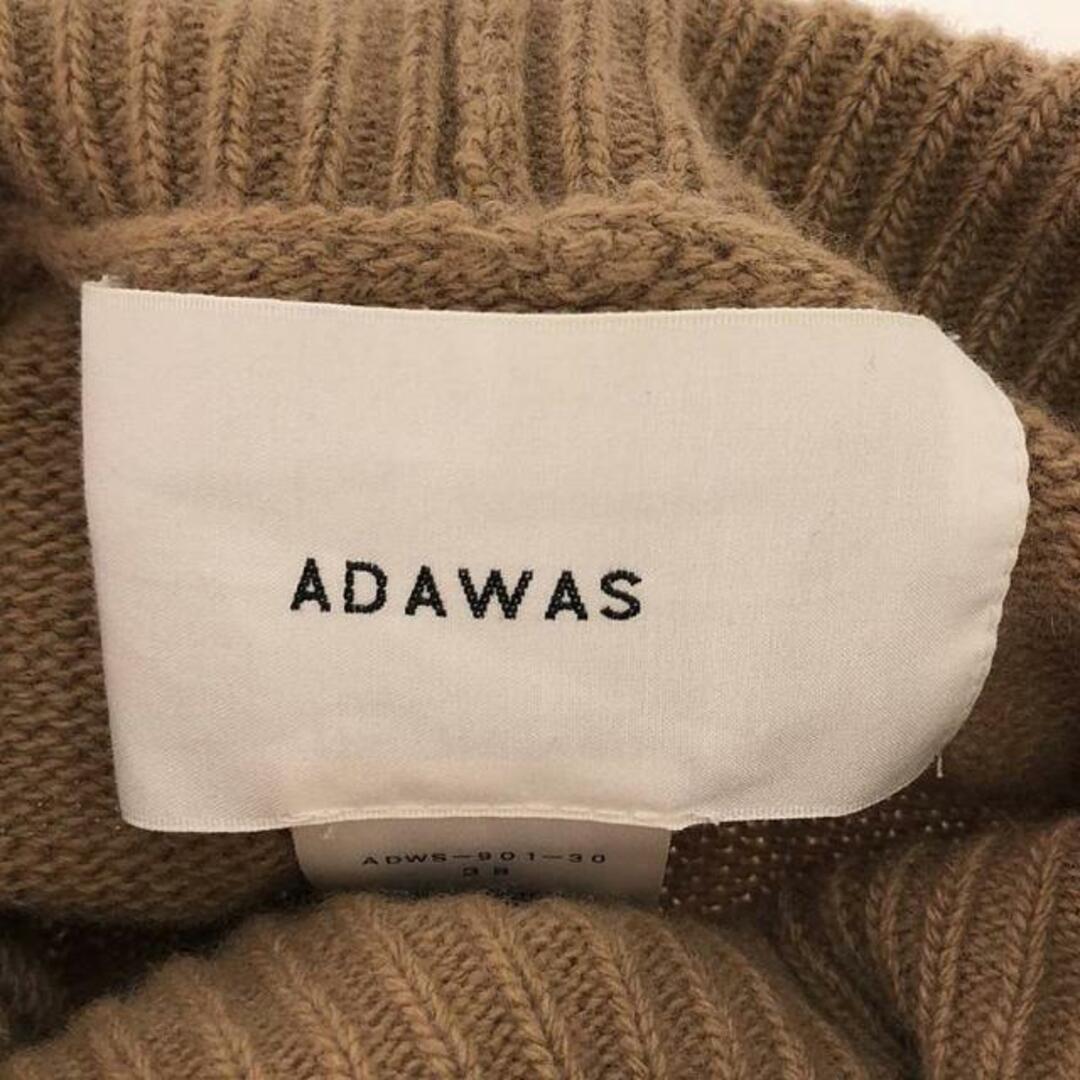 ADAWAS(アダワス)のADAWAS / アダワス | ウルトラファイン ウール ハイネック セーター | 38 | キャメル | レディース レディースのトップス(ニット/セーター)の商品写真