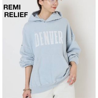 新品☆REMI RELIEF レミレリーフ フードスウェット