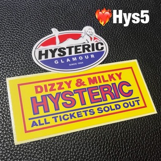 HYSTERIC GLAMOUR - HYSTERIC GLAMOUR Sticker ❤️‍🔥Hys5