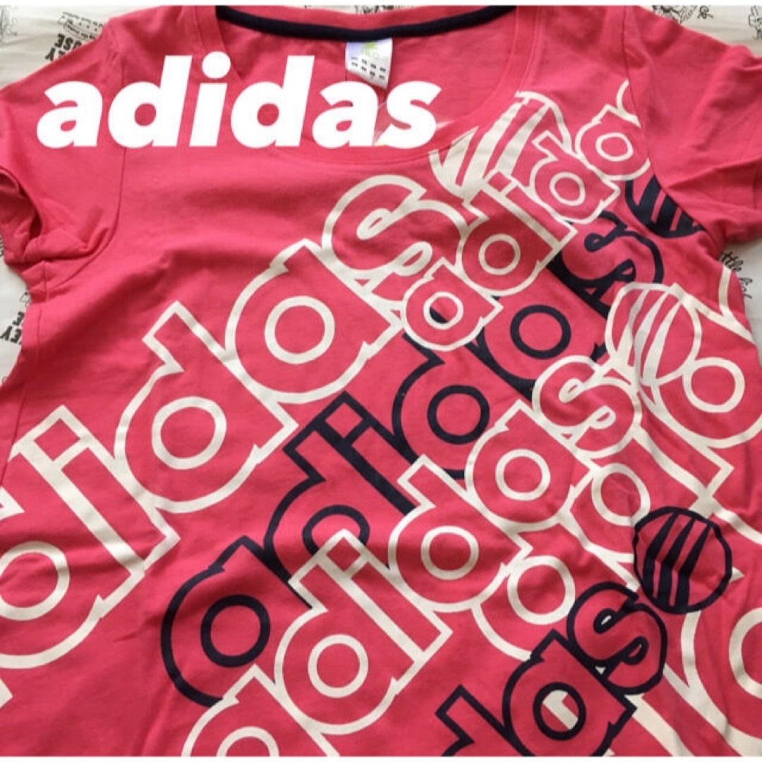 adidas(アディダス)の【新品！】adidas Tシャツ Sサイズ レディースのトップス(Tシャツ(半袖/袖なし))の商品写真