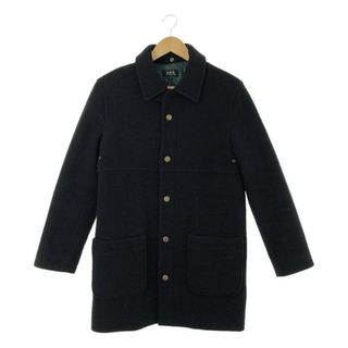 アーペーセー(A.P.C)のA.P.C. / アーペーセー | ウール混 キルティング ステンカラーコート | XS | ネイビー | メンズ(その他)