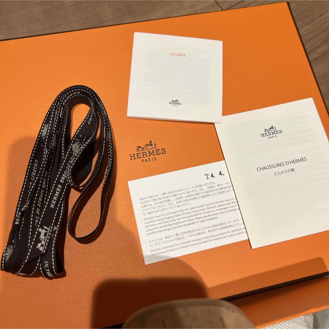 Hermes(エルメス)の新品未使用 エルメス サンダル エズ30 37サイズ レディースの靴/シューズ(サンダル)の商品写真