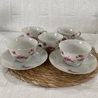 YOSHINO CHINA カップ&ソーサー ティーカップ  4客セット(食器)