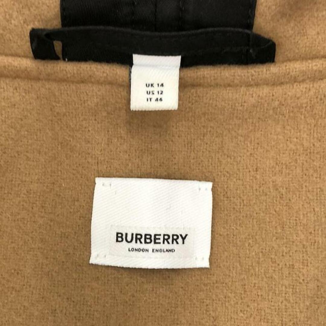 BURBERRY(バーバリー)のBurberry / バーバリー | 2020AW | Lisburn Hooded Parka リスバーン フーデッド ウールブレンドダッフルコート | 44 | ベージュ/ブラック | レディース レディースのジャケット/アウター(その他)の商品写真