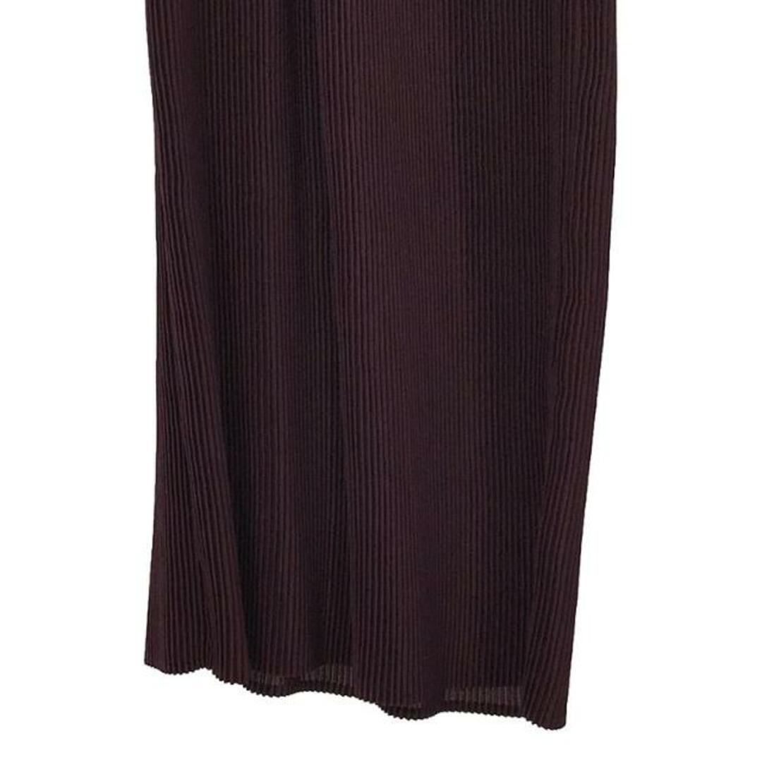 AKIRANAKA(アキラナカ)の【新品】  AKIRANAKA / アキラナカ | pleats pants / レイヤード プリーツパンツ | 2 | purple | レディース レディースのパンツ(その他)の商品写真