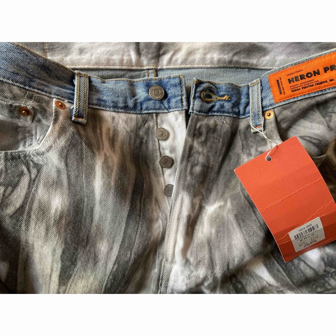 Levi's(リーバイス)の Levi's501×HERON PRESTON 別注　未使用品タグ付き W33 メンズのパンツ(デニム/ジーンズ)の商品写真