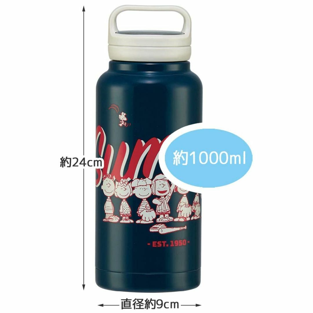 スケーター (skater) 保温 保冷 ステンレス マグボトル 1000ml  インテリア/住まい/日用品のキッチン/食器(弁当用品)の商品写真