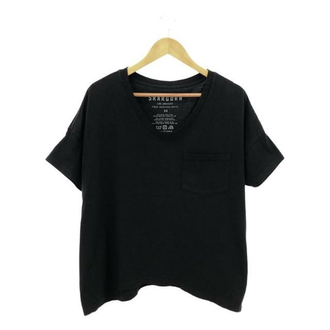 DEUXIEME CLASSE(ドゥーズィエムクラス)のDeuxieme Classe / ドゥーズィエムクラス | SKARGORN ポケツキワイドTシャツ | XS | ブラック | レディース レディースのトップス(Tシャツ(半袖/袖なし))の商品写真