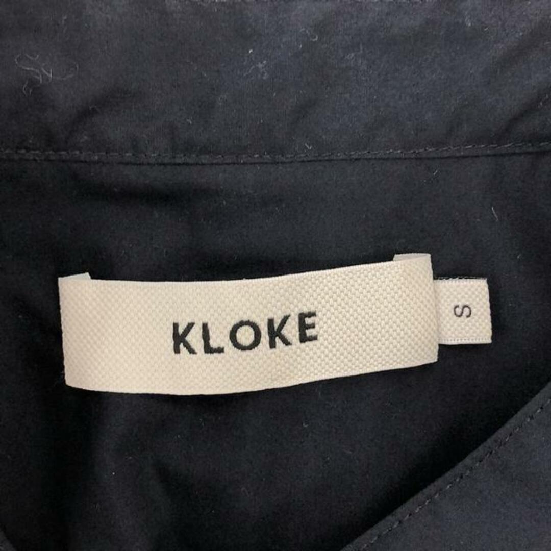 CLOAK(クローク)のKLOKE / クローク | バンドカラー シャツワンピース | S | ネイビー | レディース レディースのワンピース(ロングワンピース/マキシワンピース)の商品写真