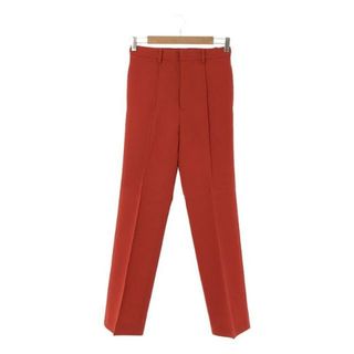 オーラリー(AURALEE)の【新品】  AURALEE / オーラリー | 2023AW | TENSE WOOL DOUBLE CLOTH SLACKS / テンスウール ダブルクロス スラックス パンツ | 0 | red orange | レディース(その他)