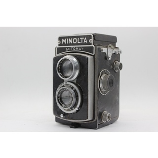 【訳あり品】 ミノルタ Minolta AUTOMAT Promar 75mm F3.5 二眼カメラ  s8364(フィルムカメラ)