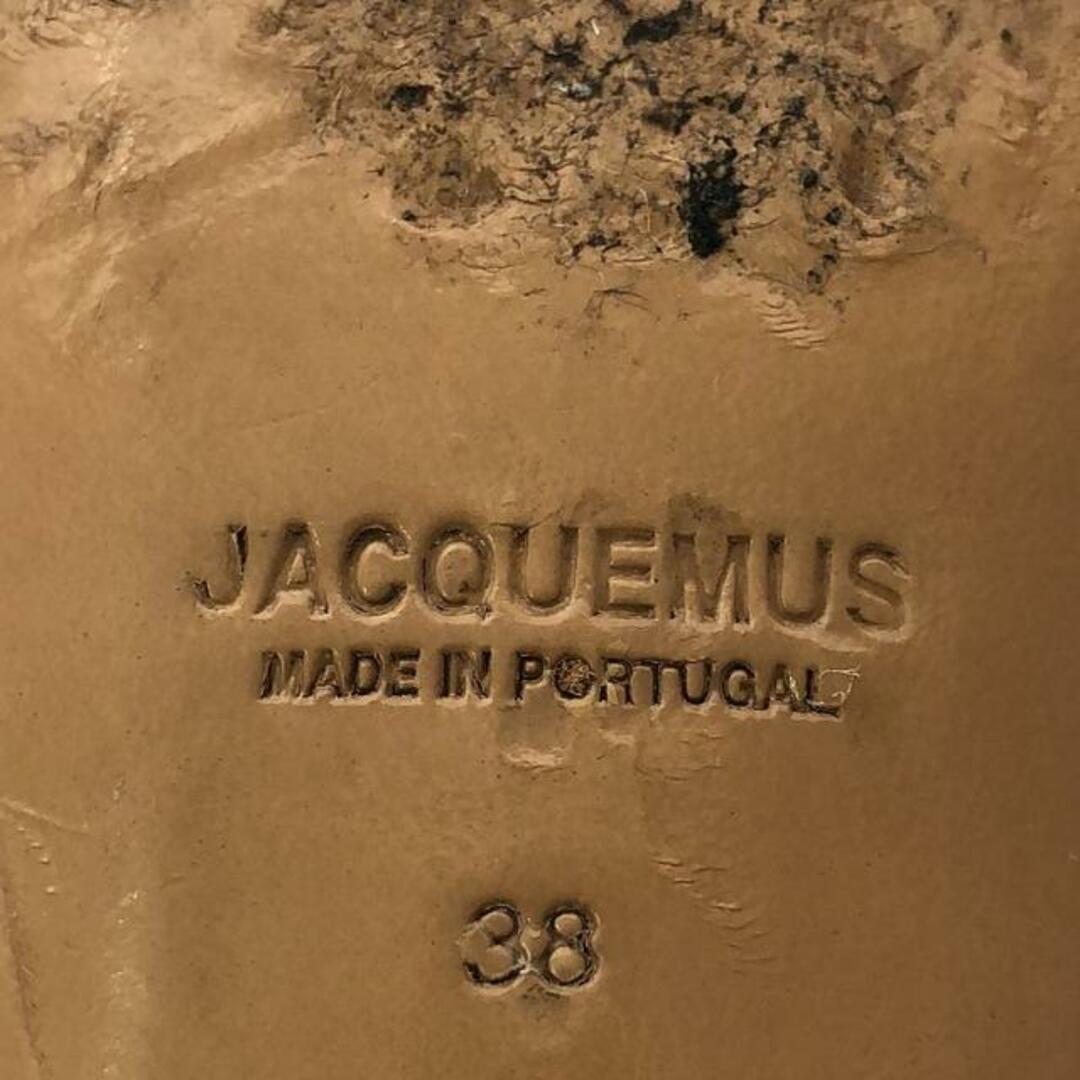 JACQUEMUS / ジャックムス | スエードレザー サンダル | 38 | ピンク/パープル | レディース レディースの靴/シューズ(サンダル)の商品写真